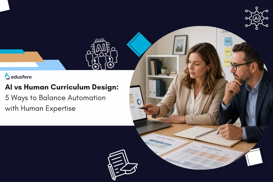 AI in Curriculum Design: 4 Ways to Balance Automation and Human Expertise